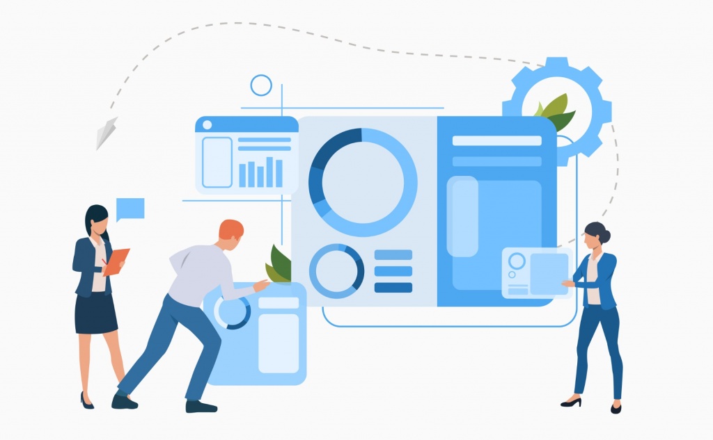 В мае редакция Теплицы рассказывает про онлайн-маркетинг. Иллюстрация: Vectors graphics designed by Freepik (CC0).